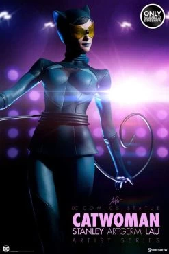 DC Comics Statue Catwoman (Stanley Artgerm Lau) Sideshow Exclusive 44 Cm