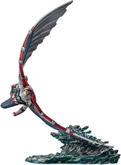 The Falcon And The Winter Soldier – Captain America Sam Wilson Deluxe 1/10 Scale Statue By Iron Studios