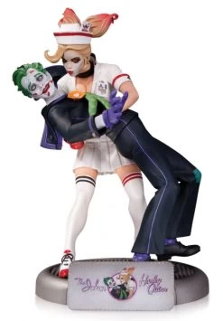 DC Comicss Bombshells Joker & Harley Quinn Statue