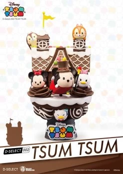 Disney Select: Tsum Tsum Diorama Von Beast Kingdom Ca. 15 Cm