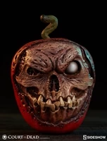 Court Of The Dead Skull Apple ( Rotten Version ) Prop Replica By Sideshow Collectibles Bunker158 EU Exclusive