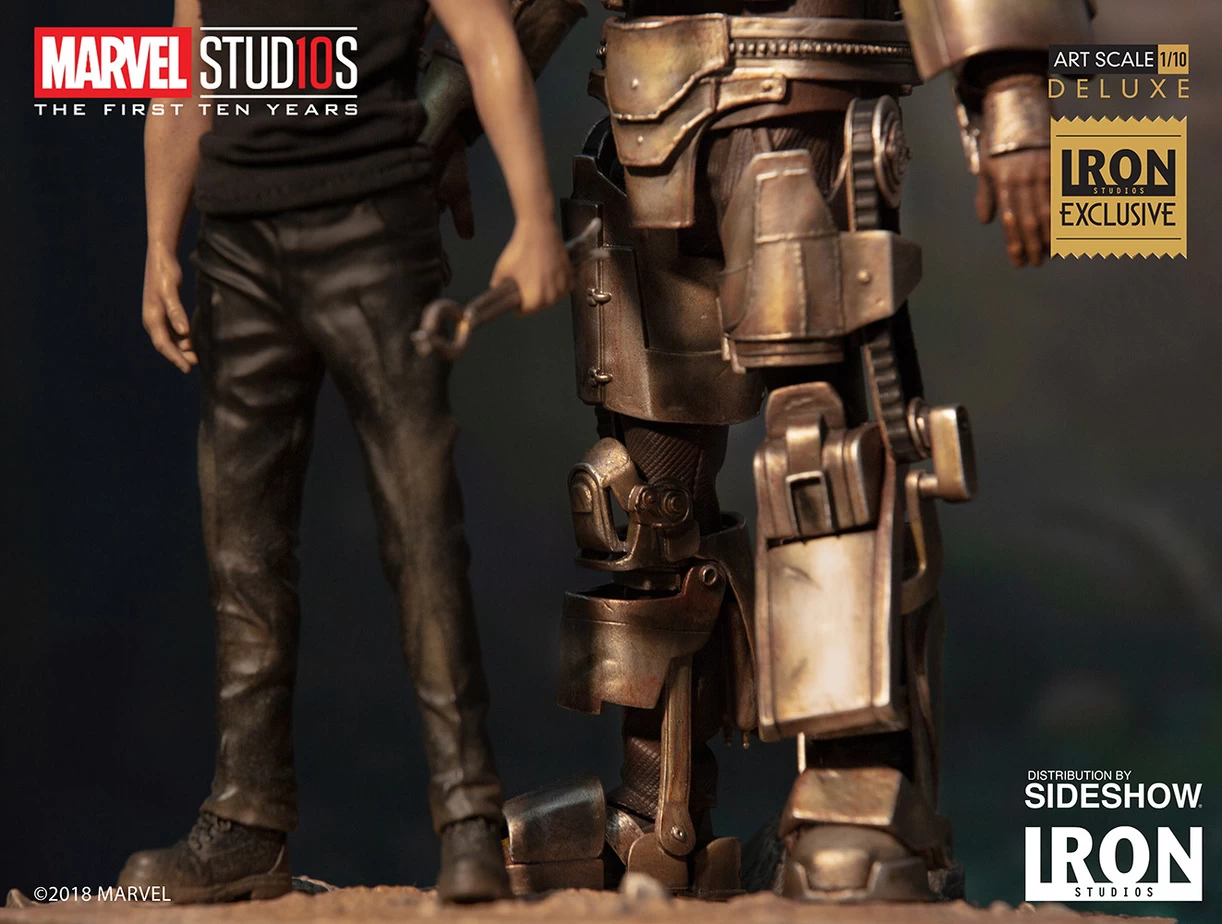 Marvel: Exclusive Iron Man Mark I And Tony Stark 1:10 Scale Statue 4 Marvel: Exclusive Iron Man Mark I And Tony Stark 1:10 Scale Statue – Bild 2
