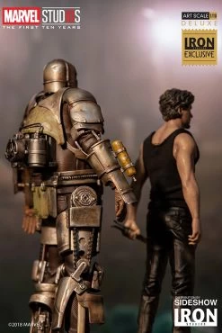 Marvel: Exclusive Iron Man Mark I And Tony Stark 1:10 Scale Statue 12 Marvel: Exclusive Iron Man Mark I And Tony Stark 1:10 Scale Statue -Optimal Model Geschäft 3213