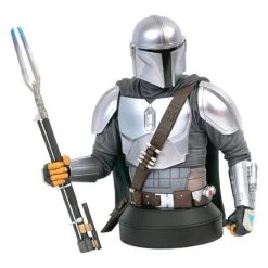 Star Wars Mandalorian Büste / Bust 1/6 Beskar SDCC 2020 Ex 18 Cm