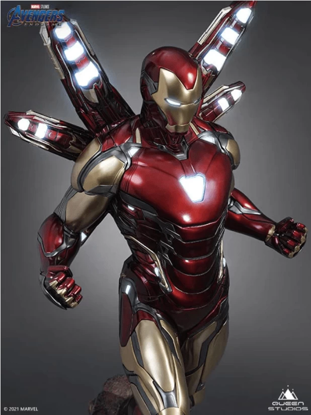 Iron Man Mark 85 LXXXV 1/2 Statue By Queen Studios / Marvel Ca 122 Cm