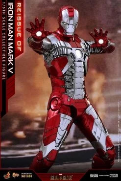 Marvel: Iron Man 2 – Iron Man Mark V 1:6 Scale Figure -Optimal Model Geschäft 907514 2