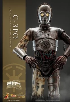 C3 PO Sixth Scale Figure By Hot Toys Movie Masterpiece Series Star Wars Episode II Attack Of The Clones