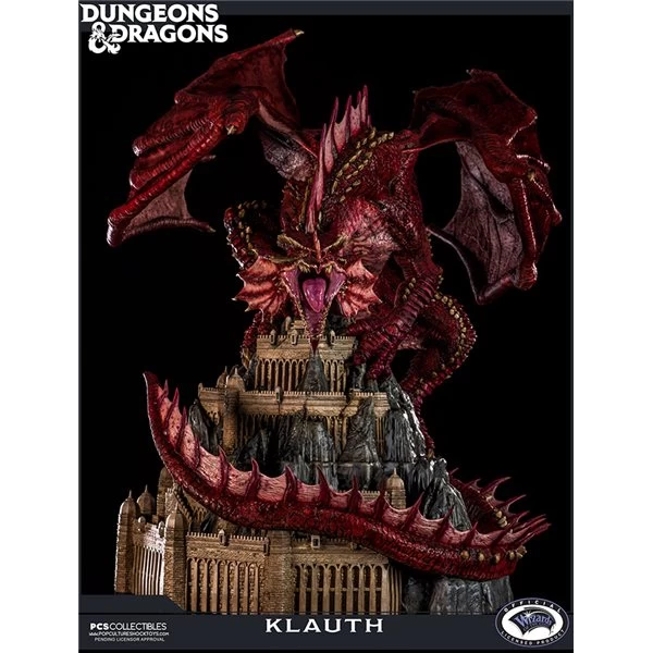Dungeons And Dragons: Klauth The Red Dragon Retail 24 Inch Statue 3 Dungeons And Dragons: Klauth The Red Dragon Retail 24 Inch Statue