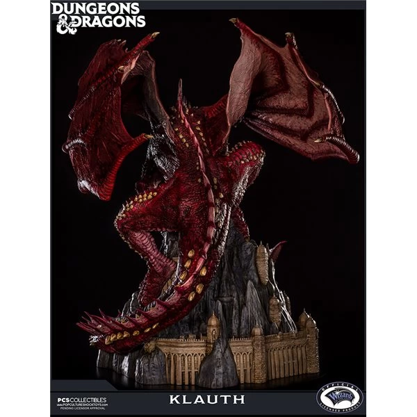 Dungeons And Dragons: Klauth The Red Dragon Retail 24 Inch Statue 4 Dungeons And Dragons: Klauth The Red Dragon Retail 24 Inch Statue – Bild 2