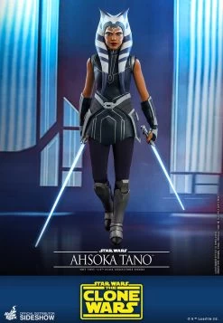 Ahsoka Tano Scale Figure Set By Hot Toys DX Series – Star Wars The Mandalorian