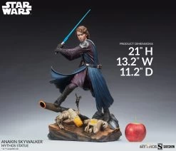 Star Wars: Anakin Skywalker Mythos Statue Aussteller -Optimal Model Geschäft Anakin skywalker Mythos Statue star Wars Sideshow Bunker158 5