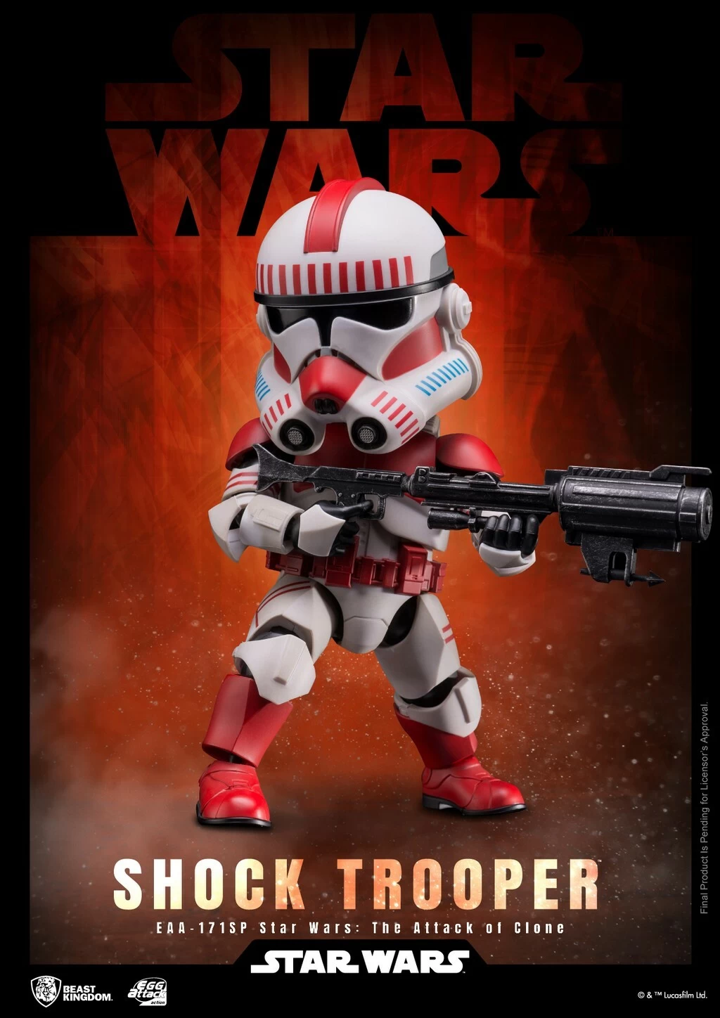 Star Wars: Revenge Of The Sith – Shock Trooper 6 Inch Action Figure 4 Star Wars: Revenge Of The Sith – Shock Trooper 6 Inch Action Figure – Bild 2