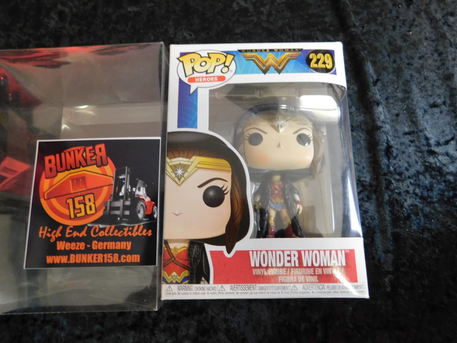 Funko Wonder Woman Movie POP! Movies Vinyl Figur Cloak Wonder Woman 9 Cm 3 Funko Wonder Woman Movie POP! Movies Vinyl Figur Cloak Wonder Woman 9 Cm