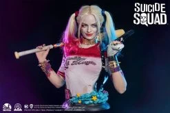DC Comics: Suicide Squad – Harley Quinn Life Size Bust -Optimal Model Geschäft HARLEY QUINN life size bust infinity studios suicide squad bunker158 5