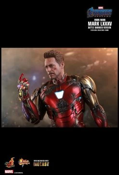 Iron Man Mark LXXXV Sixth Scale Figure By Hot Toys DIECAST – Avengers: Endgame – Movie Masterpiece Series -Optimal Model Geschäft Iron Man Mark LXXXV Battle Damaged Version AVENGERS ENDGAME LOVE YOU 3000 Bunker158 Hot toys 10