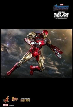 Iron Man Mark LXXXV Sixth Scale Figure By Hot Toys DIECAST – Avengers: Endgame – Movie Masterpiece Series -Optimal Model Geschäft Iron Man Mark LXXXV Battle Damaged Version AVENGERS ENDGAME LOVE YOU 3000 Bunker158 Hot toys 12