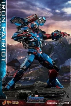 Iron Patriot Sixth Scale Figure By Hot Toys DIECAST – Avengers: Endgame – Movie Masterpiece Series