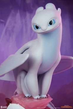 How To Train Your Dragon 3: Light Fury Statue