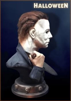 Halloween Büste 1/1 Michael Myers With Knife 61 Cm -Optimal Model Geschäft Myers Bust 700 07