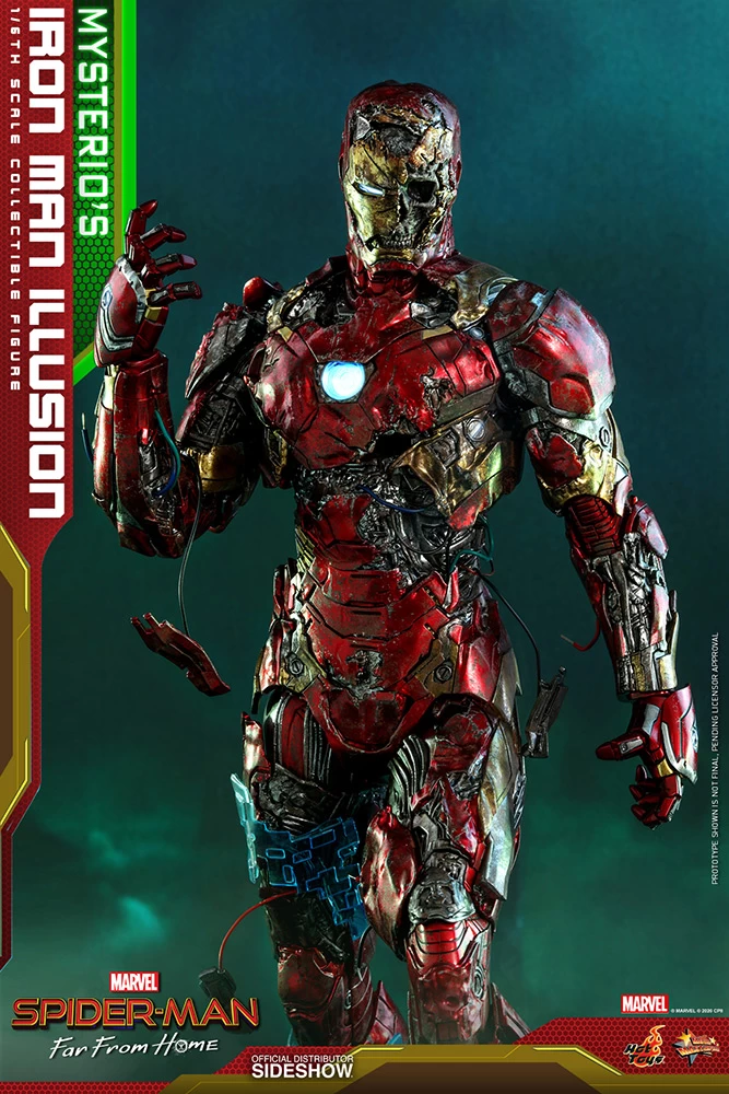 MysterioS Iron Man Illusion Sixth Scale Figur By Hot Toys Spider-Man Far From 12 MysterioS Iron Man Illusion Sixth Scale Figur By Hot Toys Spider-Man Far From – Bild 10