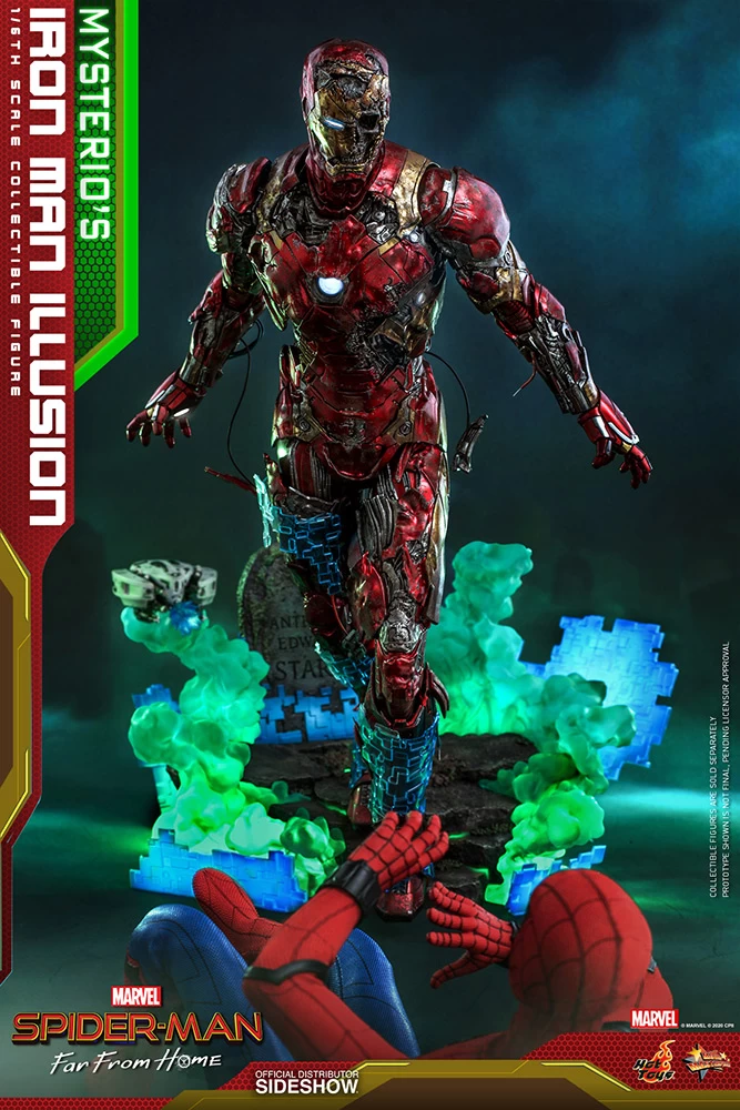 MysterioS Iron Man Illusion Sixth Scale Figur By Hot Toys Spider-Man Far From 6 MysterioS Iron Man Illusion Sixth Scale Figur By Hot Toys Spider-Man Far From – Bild 4