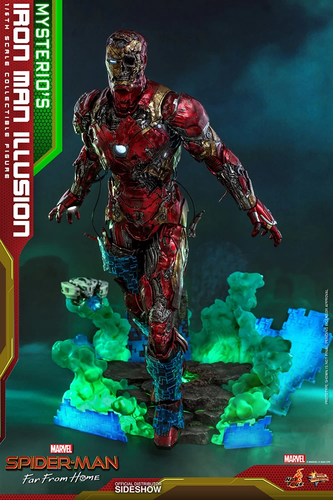 MysterioS Iron Man Illusion Sixth Scale Figur By Hot Toys Spider-Man Far From 7 MysterioS Iron Man Illusion Sixth Scale Figur By Hot Toys Spider-Man Far From – Bild 5