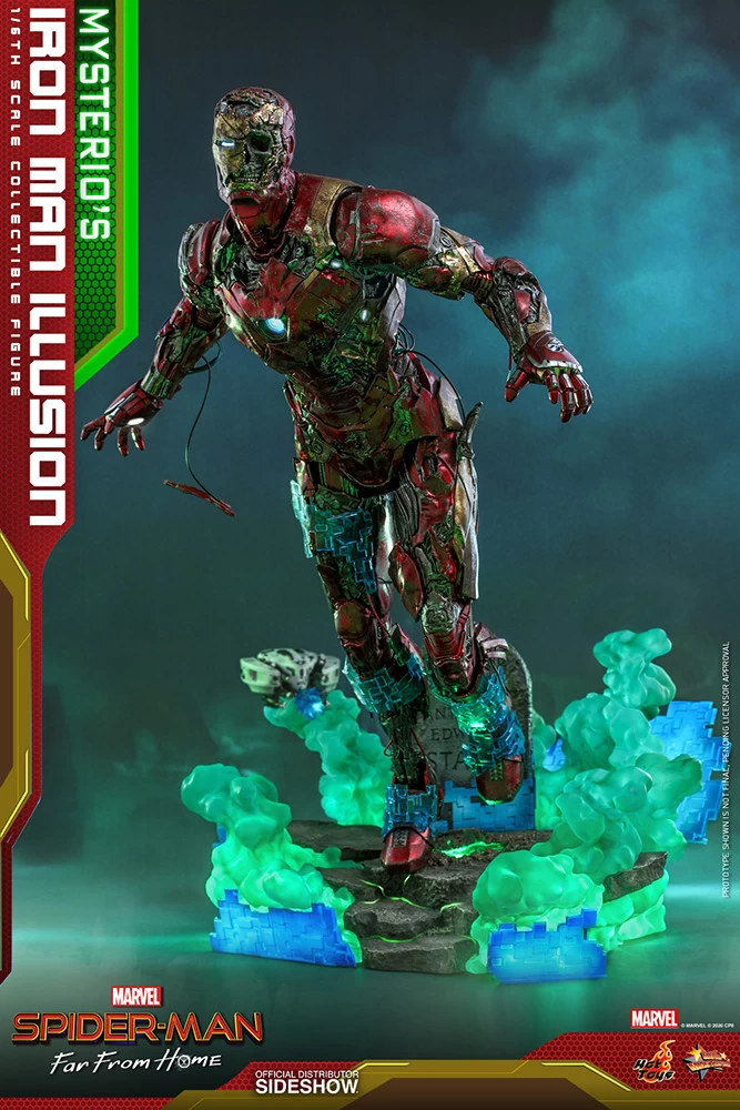 MysterioS Iron Man Illusion Sixth Scale Figur By Hot Toys Spider-Man Far From 8 MysterioS Iron Man Illusion Sixth Scale Figur By Hot Toys Spider-Man Far From – Bild 6