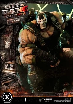 DC Comics: City Of Bane – Bane On Throne Deluxe Version 1:4 Scale Statue By Carlos D’Anda -Optimal Model Geschäft P1STLCDC05DX 02