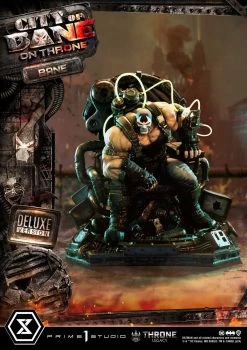 DC Comics: City Of Bane – Bane On Throne Deluxe Version 1:4 Scale Statue By Carlos D’Anda -Optimal Model Geschäft P1STLCDC05DX 03