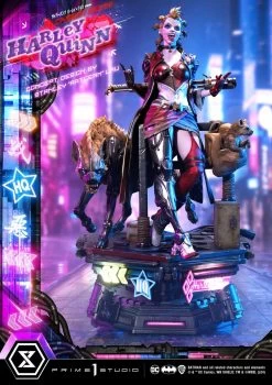 DC Comics: Cyberpunk Harley Quinn 1:4 Scale Statue By Stanley Artgerm Lau -Optimal Model Geschäft P1SUPMDC08 01