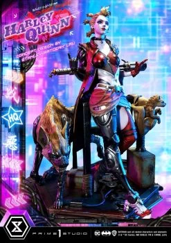 DC Comics: Cyberpunk Harley Quinn 1:4 Scale Statue By Stanley Artgerm Lau -Optimal Model Geschäft P1SUPMDC08 02