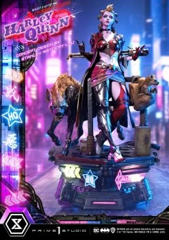 DC Comics: Cyberpunk Harley Quinn 1:4 Scale Statue By Stanley Artgerm Lau -Optimal Model Geschäft P1SUPMDC08 03