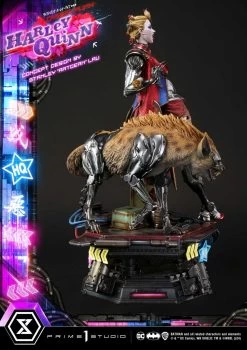 DC Comics: Cyberpunk Harley Quinn 1:4 Scale Statue By Stanley Artgerm Lau -Optimal Model Geschäft P1SUPMDC08 13