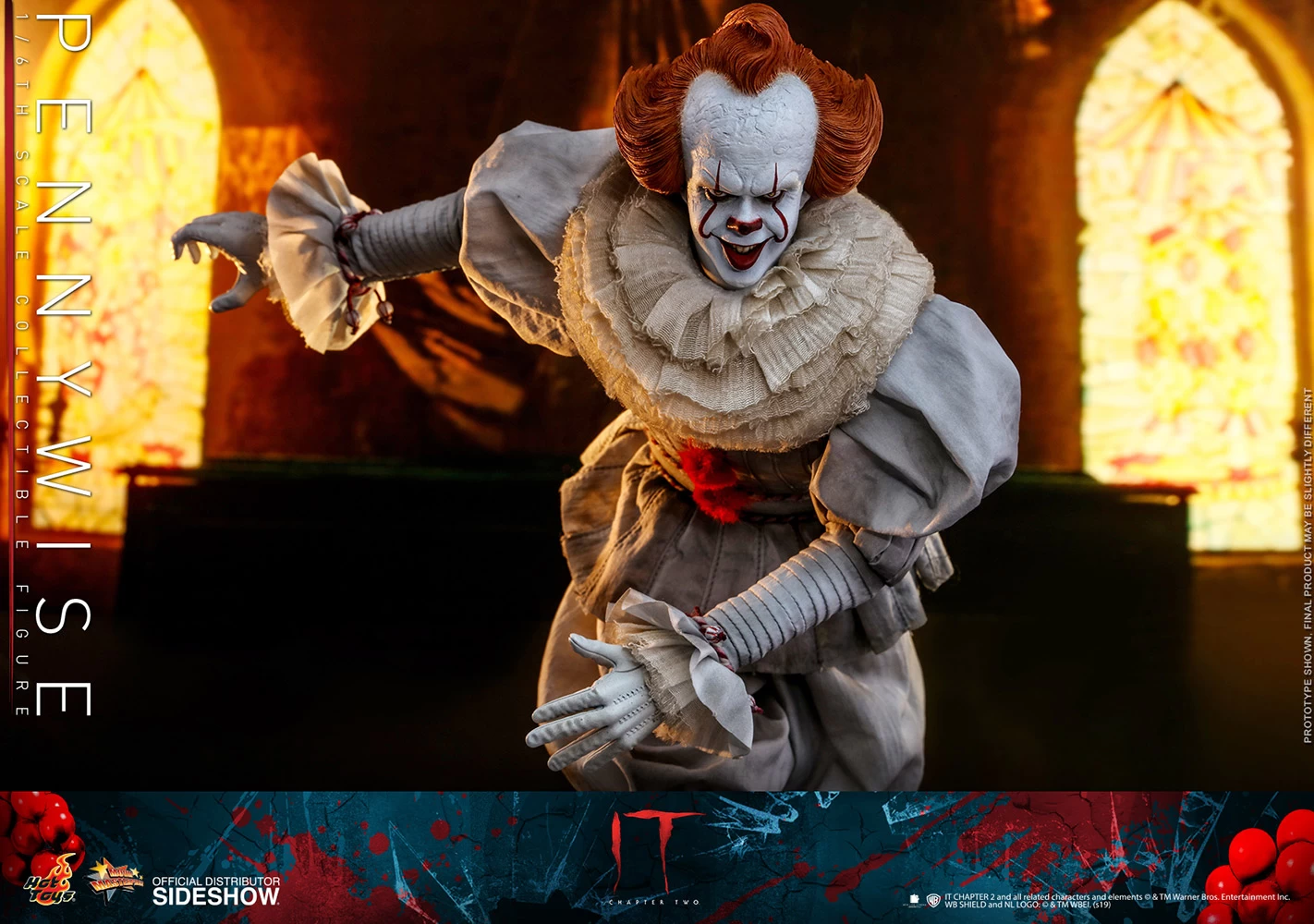 Pennywise Sixth Scale Figure By Hot Toys IT Chapter Two – Movie Masterpiece Series – STEPHEN KING S ES 7 Pennywise Sixth Scale Figure By Hot Toys IT Chapter Two – Movie Masterpiece Series – STEPHEN KING S ES – Bild 5