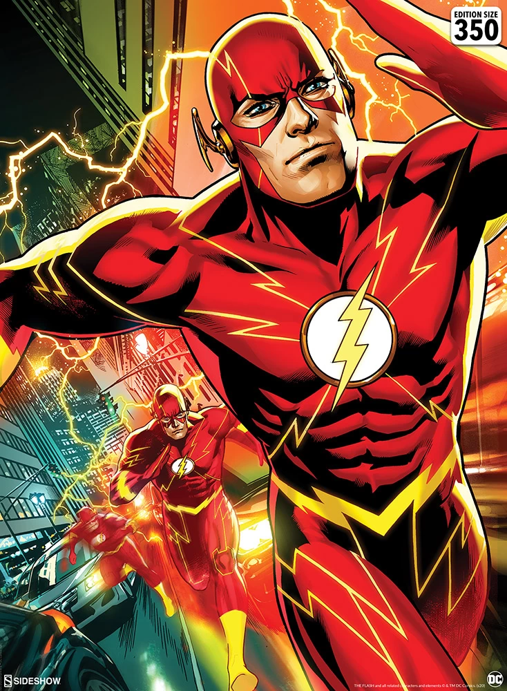 The Flash Art Print By Ryan Sook 3 The Flash Art Print By Ryan Sook