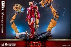 Marvel: Iron Man 2 – Iron Man Mark IV With Suit-Up Gantry 1:4 Scale Figure Set -Optimal Model Geschäft SSHOT9101212 06