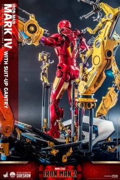 Marvel: Iron Man 2 – Iron Man Mark IV With Suit-Up Gantry 1:4 Scale Figure Set -Optimal Model Geschäft SSHOT9101212 15