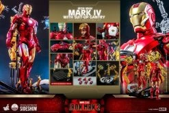 Marvel: Iron Man 2 – Iron Man Mark IV With Suit-Up Gantry 1:4 Scale Figure Set -Optimal Model Geschäft SSHOT9101212 20