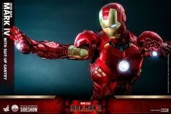 Marvel: Iron Man 2 – Iron Man Mark IV With Suit-Up Gantry 1:4 Scale Figure Set -Optimal Model Geschäft SSHOT9101212 21