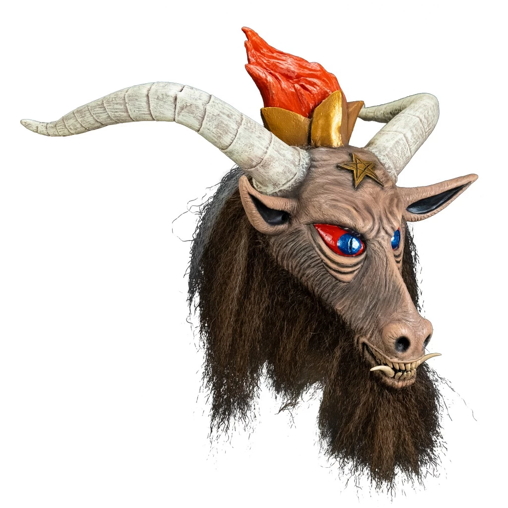 Slayer: Baphomet Goat Mask 4 Slayer: Baphomet Goat Mask – Bild 2
