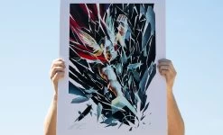 Thor Shattered Art Print By Alex Ross