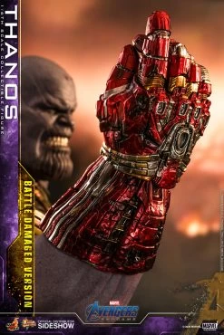 Avengers: Endgame Movie Masterpiece Actionfigur 1/6 Thanos Battle Damaged Version 42 Cm -Optimal Model Geschäft battle damaged thanos marvel avengers endgame hot toys bunker158 16