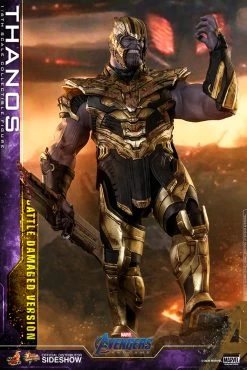Avengers: Endgame Movie Masterpiece Actionfigur 1/6 Thanos Battle Damaged Version 42 Cm -Optimal Model Geschäft battle damaged thanos marvel avengers endgame hot toys bunker158 3
