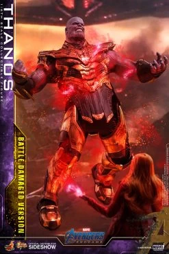 Avengers: Endgame Movie Masterpiece Actionfigur 1/6 Thanos Battle Damaged Version 42 Cm -Optimal Model Geschäft battle damaged thanos marvel avengers endgame hot toys bunker158 4
