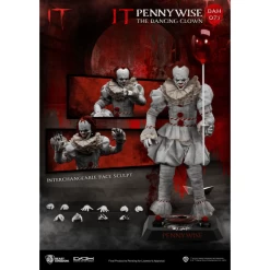 Stephen King’s Es Dynamic 8ction Heroes Actionfigur 1/9 Pennywise 21 Cm -Optimal Model Geschäft beast kingdom toys bkddah 075 it pennywise dynamic action heroes 1 99