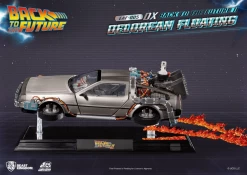 Back To The Future Egg Attack Floating Statue Back To The Future II DeLorean Deluxe Version Exclusive 20 Cm
