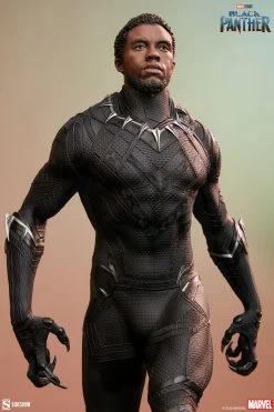 Marvel: Black Panther Premium 1:4 Scale Statue -Optimal Model Geschäft black panther premium format statue sideshow bunker158 15