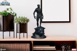 Marvel: Black Panther Premium 1:4 Scale Statue -Optimal Model Geschäft black panther premium format statue sideshow bunker158 6