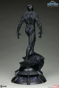 Marvel: Black Panther Premium 1:4 Scale Statue -Optimal Model Geschäft black panther premium format statue sideshow bunker158 9
