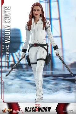 Black Widow Sixth Scale Figure By Hot Toys Movie Masterpiece Series Black Widow -Optimal Model Geschäft black widow snow suit hot toys bunker158 4